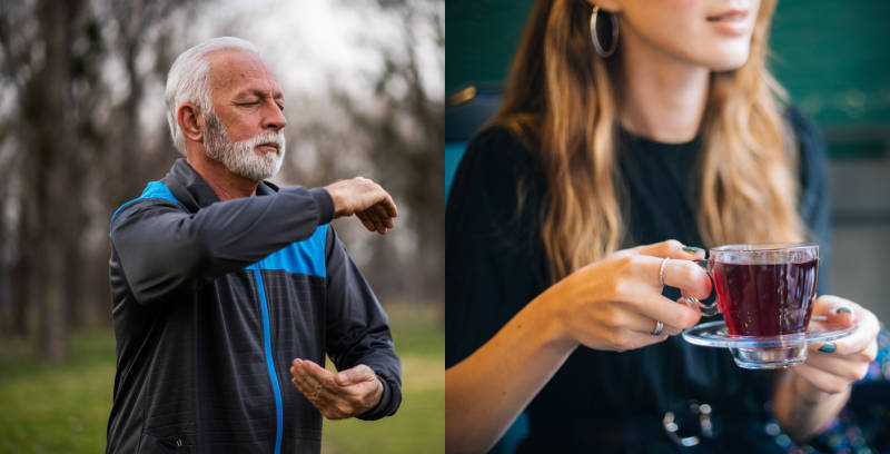 Tea, qigong, and lifestyle support